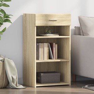 vidaXL Komoda dub sonoma 50x42,5x93 cm spracované drevo