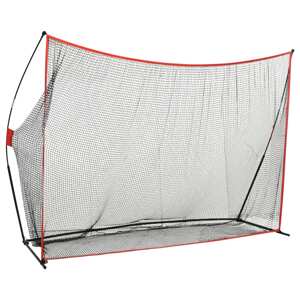 vidaXL Golfová trénovacia sieť 356x92,5x215 cm kovová