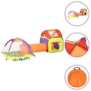 vidaXL Detský stan na hranie viacfarebný 338x123x111 cm
