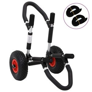 vidaXL SUP vozík na surfovú dosku skladací 45 kg hliník