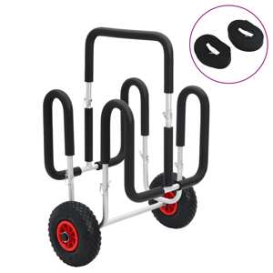 vidaXL SUP vozík pre 2 surfovacie dosky 90 kg hliník